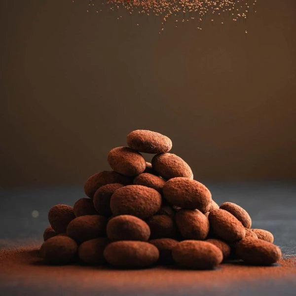 Chocolate almonds