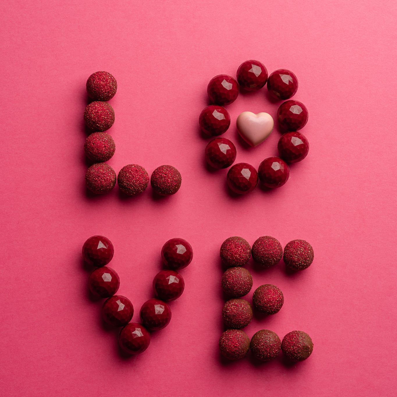 علبة أكمام القلوب الحلوة