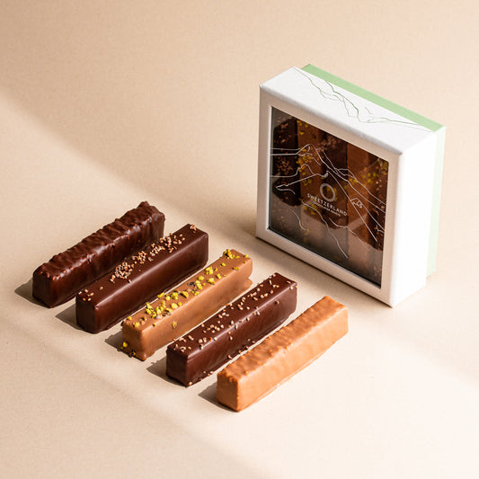 Hazelnut Praline Branches - Dark & Milk / 175g