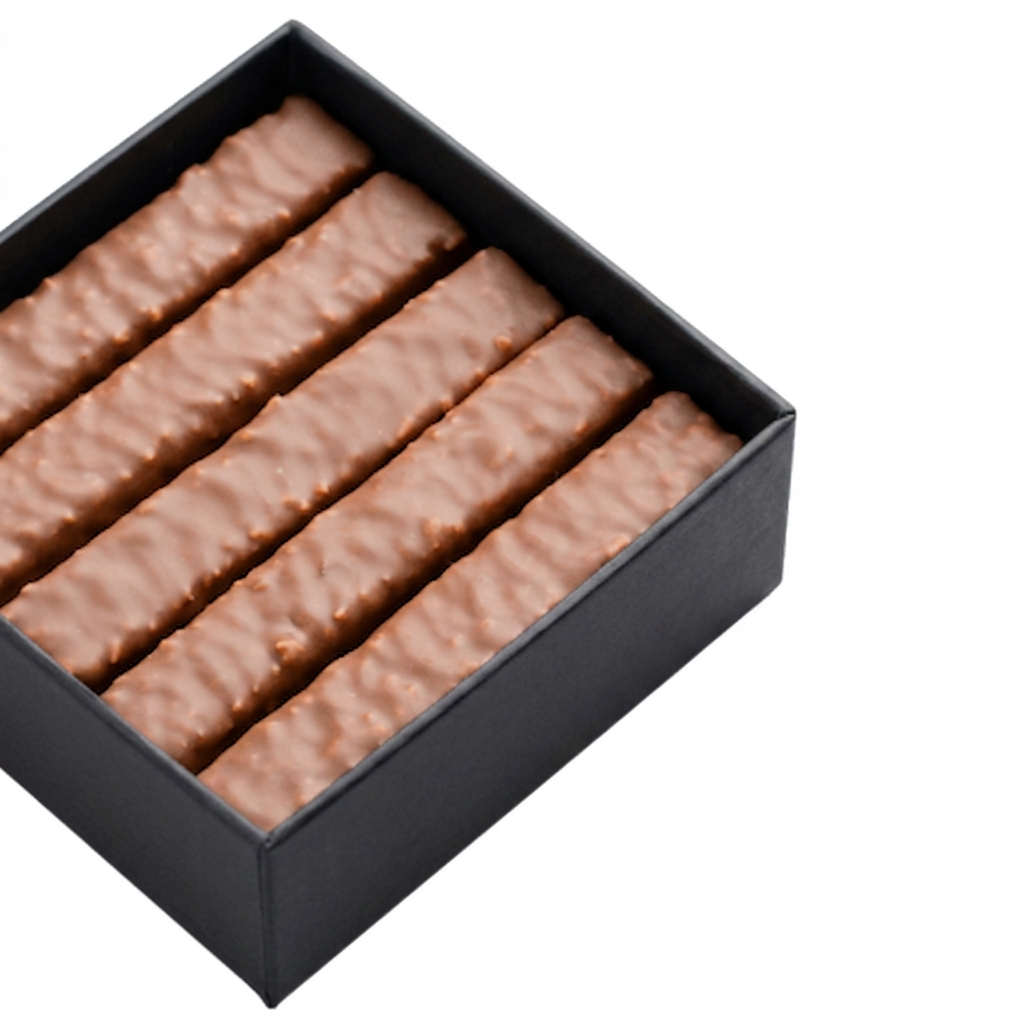 Hazelnut Praline Branches - Milk / 175g - Organic