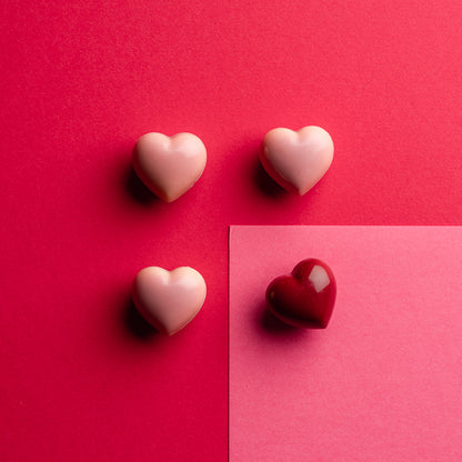 علبة أكمام القلوب الحلوة