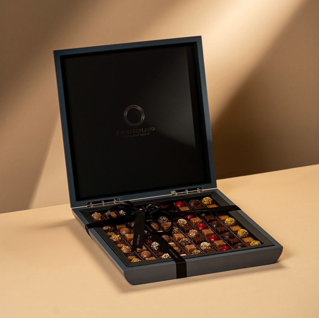 علبة شوكولاتة بريستيج - 81 قطعة